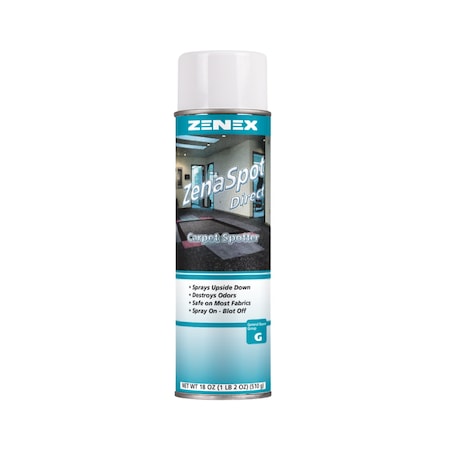 Zenex ZenaSpot Direct Carpet Spotter - Inverted Valve- Pinpoint Spray net 18 oz. 1 Can 493955-1